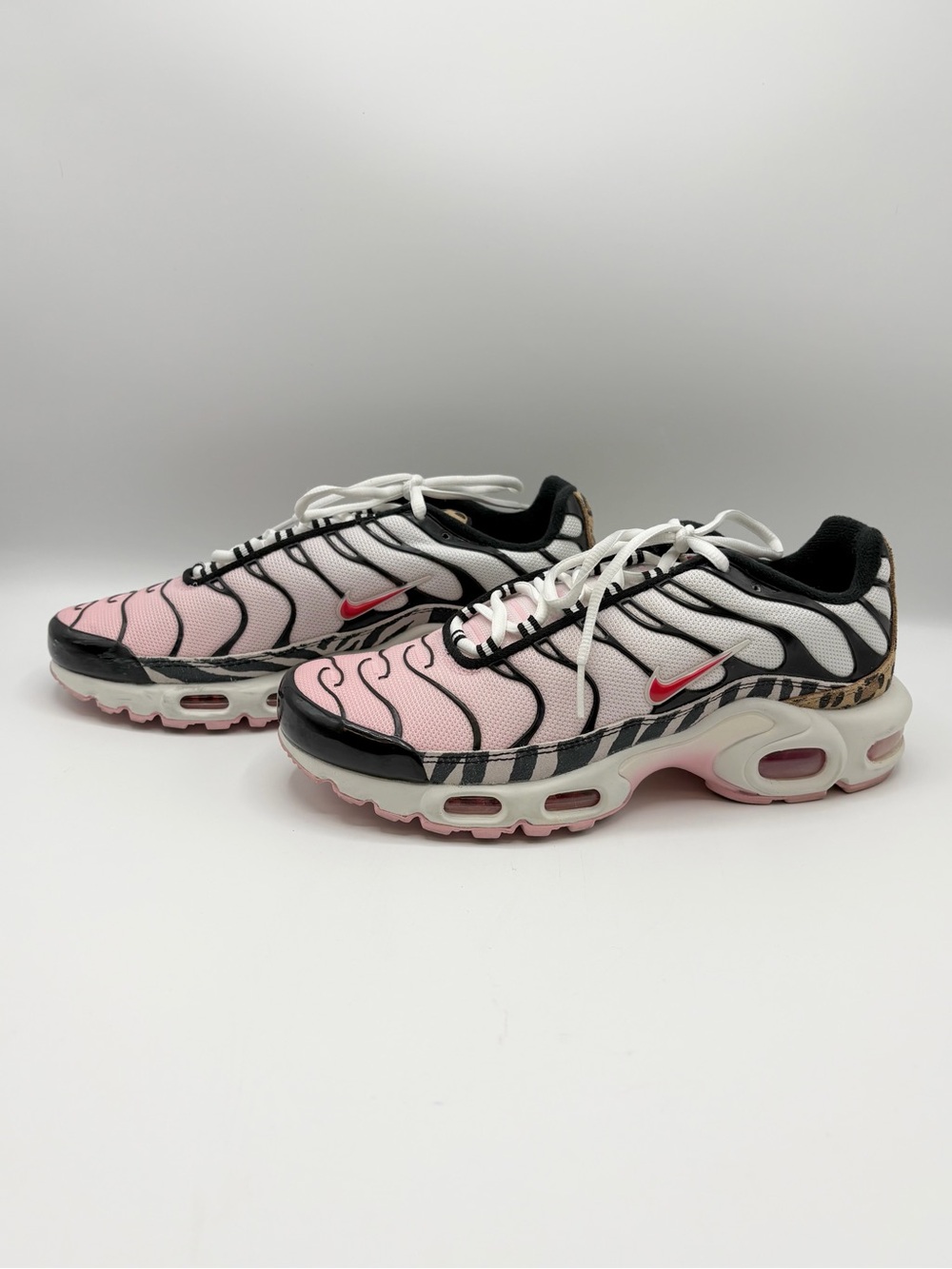 Nike Air Max Plus Animal Instinct Women’s 8.5 Pink Leopard Zebra TN